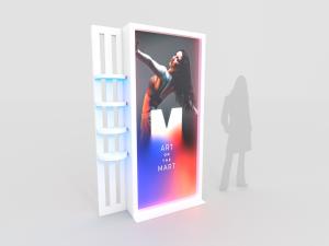 MODCN-1649 Lightbox w/ Shelves